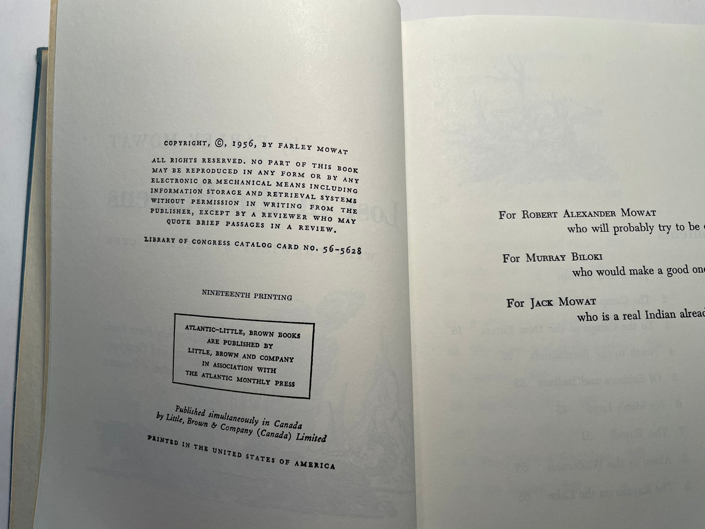 Lost in the Barrens by Farley Mowat